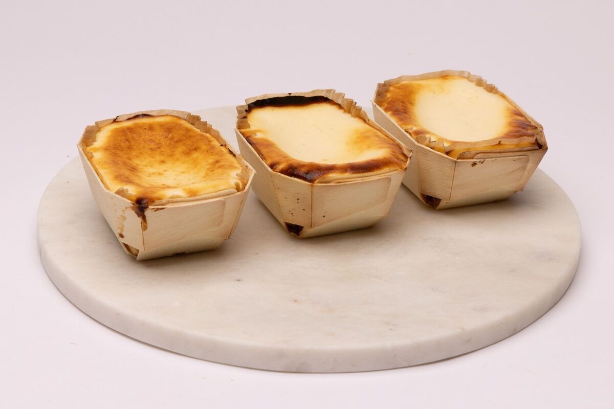 BASQUE CHEESECAKE SLICE