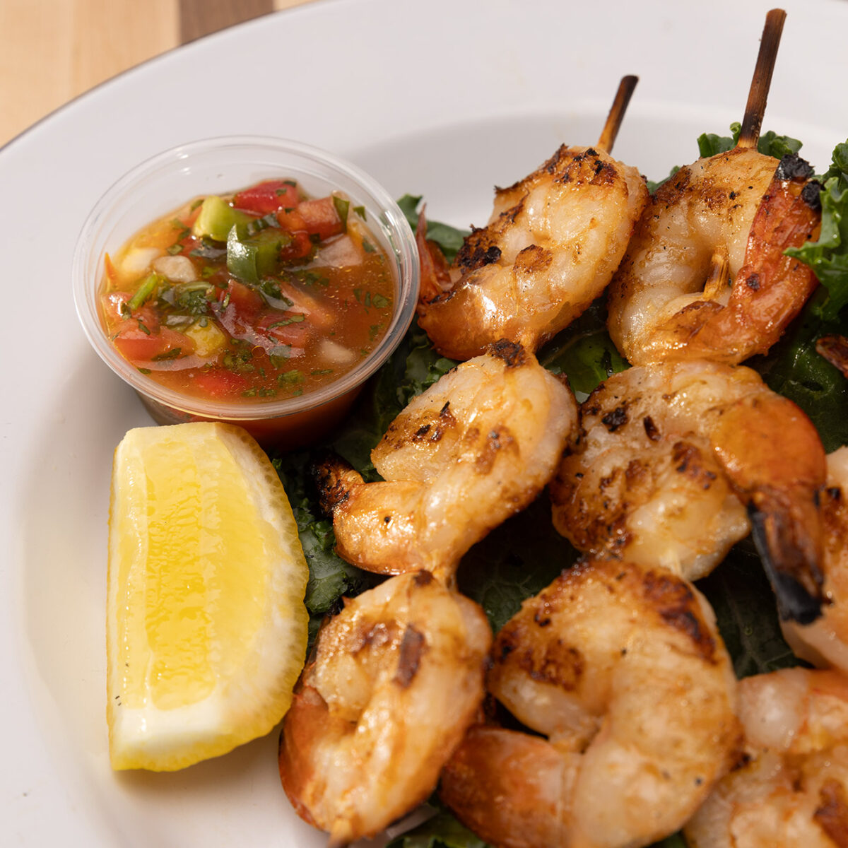 SHRIMP SKEWERS
