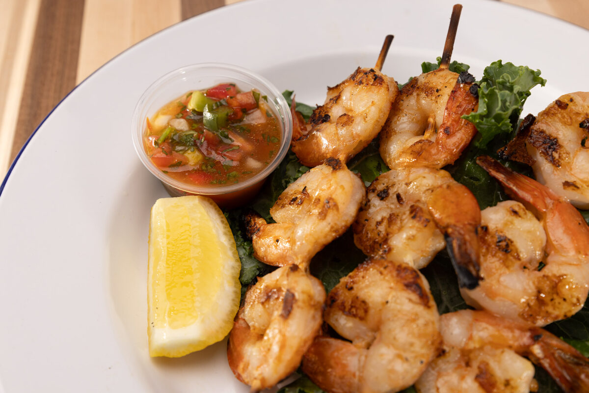 SHRIMP SKEWERS