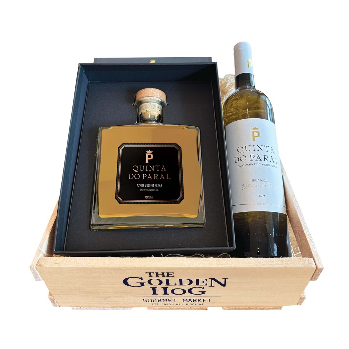 DELUXE OLIVE OIL&WINE SET