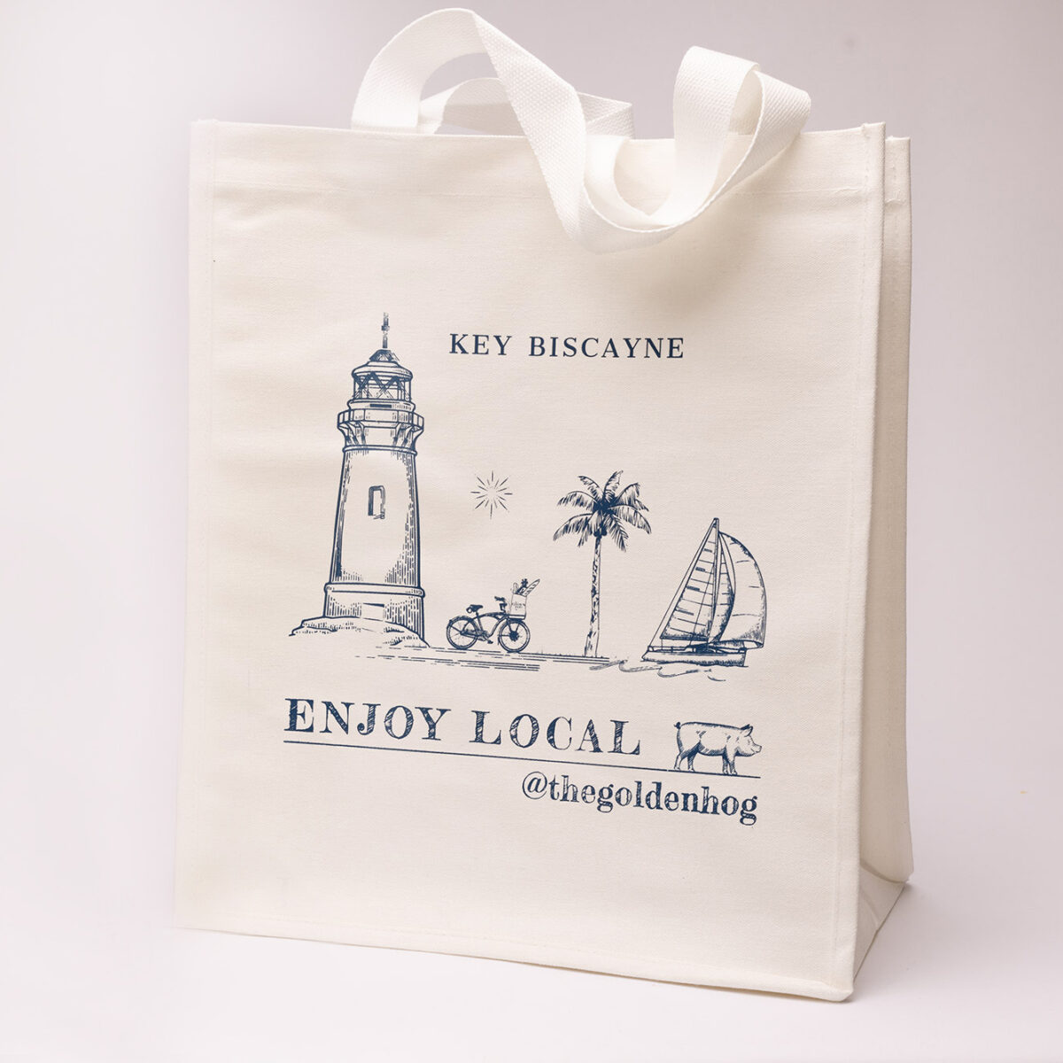 THE GOLDEN HOG CANVAS TOTE