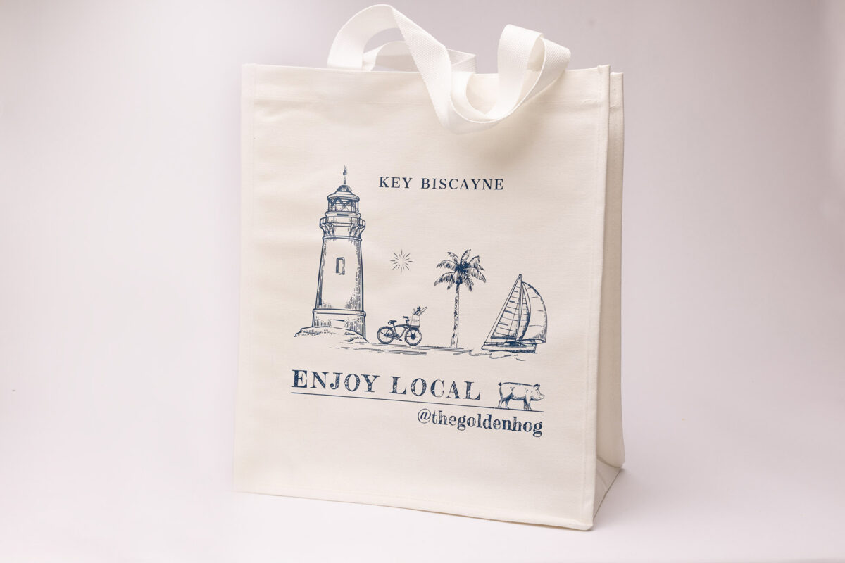 THE GOLDEN HOG CANVAS TOTE