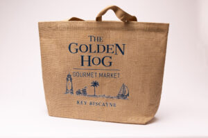 THE GOLDEN HOG JUTE BAG