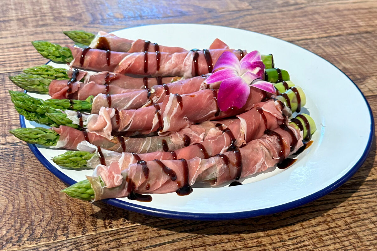 PROSCIUTTO WRAPPED ASPARAGUS
