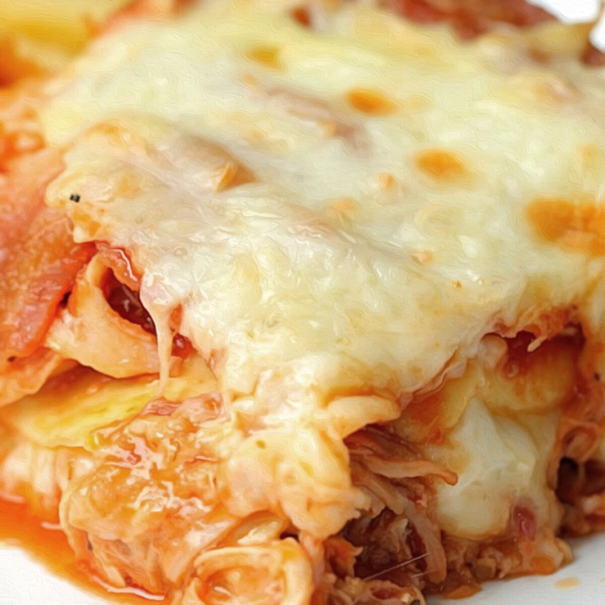 HOMEMADE CHICKEN LASAGNA