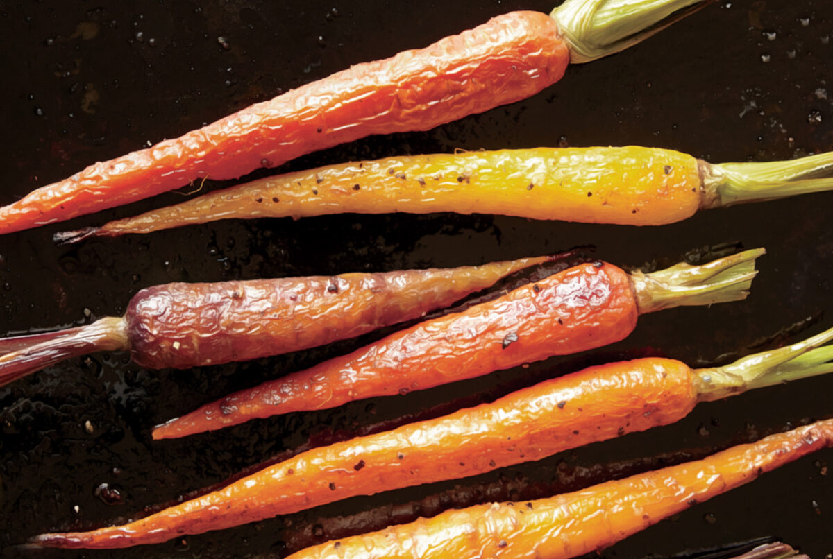 ROASTED WHOLE CARROTS