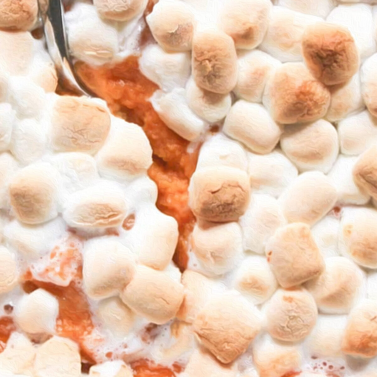 SWEET POTATOES W/ MARSHMALLOWS