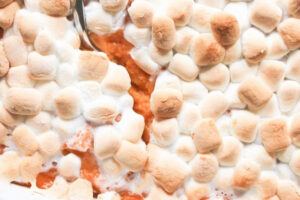 SWEET POTATOES W/ MARSHMALLOWS