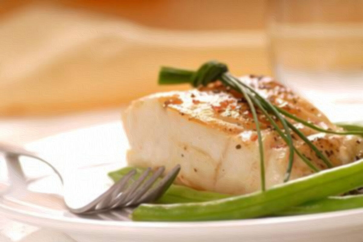 ROASTED BACALAO OVER POTATOES