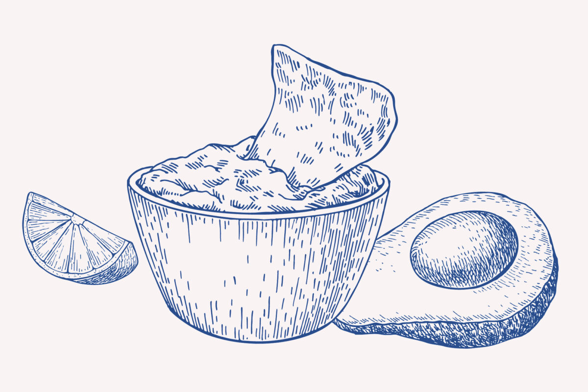 GUACAMOLE, SALSA & CHIPS