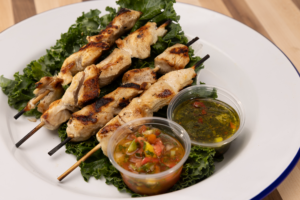 CHICKEN SKEWERS