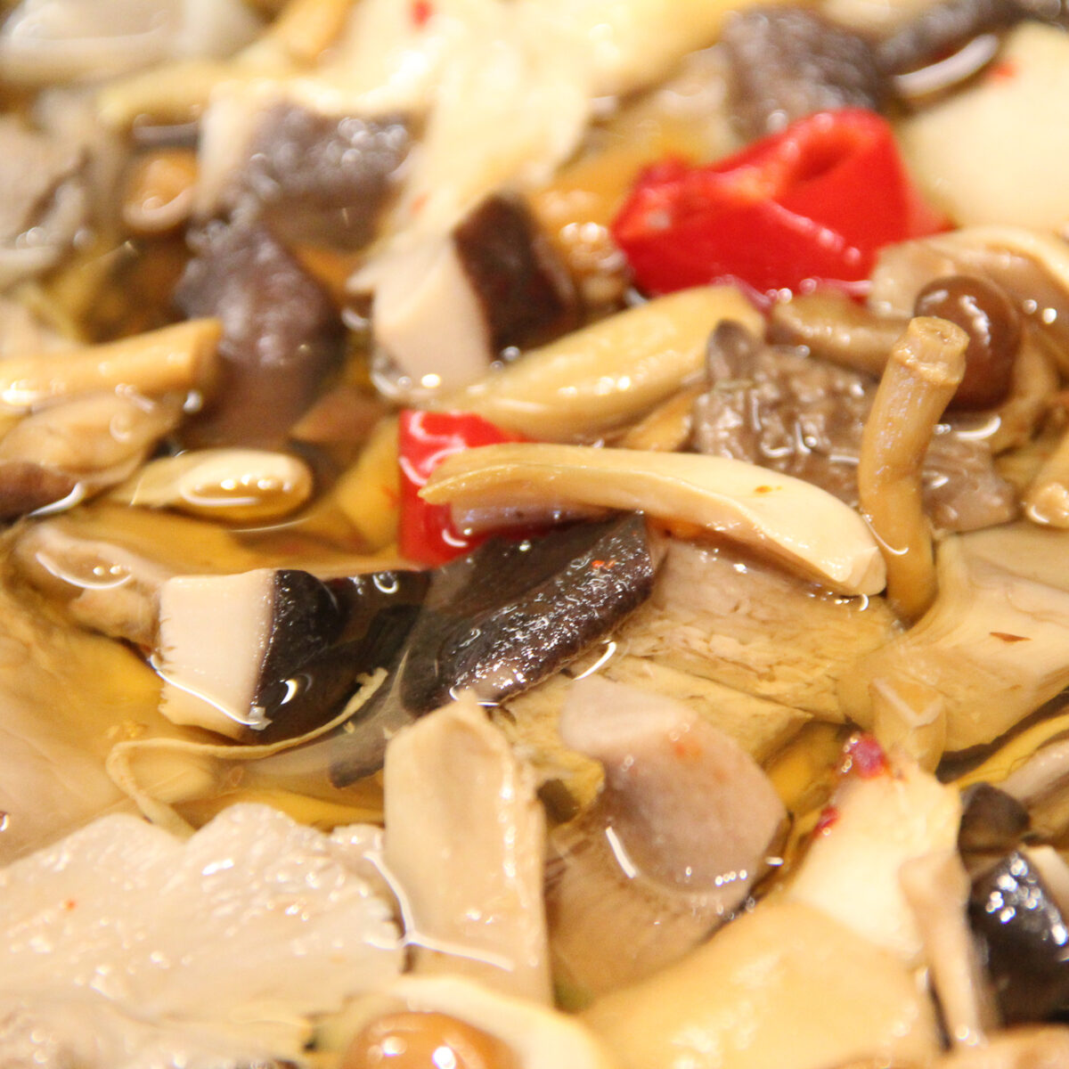 ITALIAN MARINATED MUSHROOMS